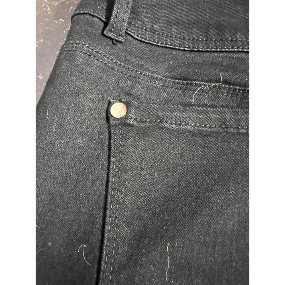 NWT  Toledo|‎ Size 12 | Deep Black W/ Gold Accents |Straight Women's Jeans